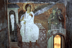 Фреска церкви Вознесения в монастыре Милешево, Сербия. До 1228 г..jpg