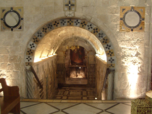 Колодец в православном храме во имя архангела Гавриила