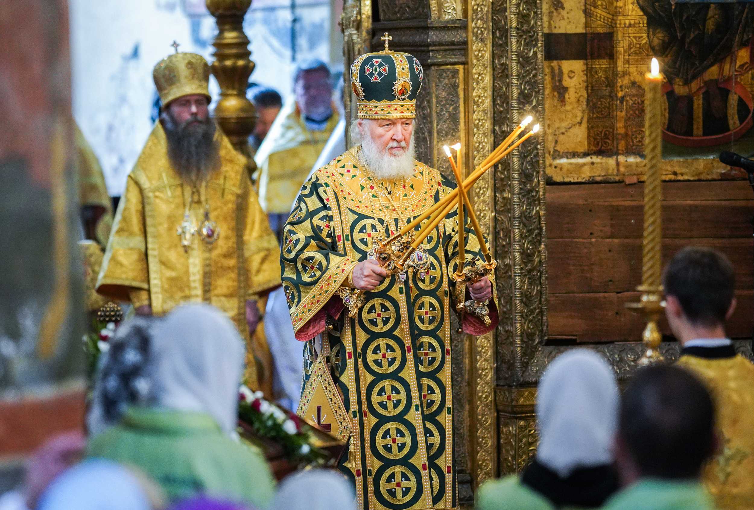 Святейший Патриарх Кирилл в Москве