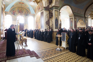 Состоялась исповедь духовенства Покровской епархии